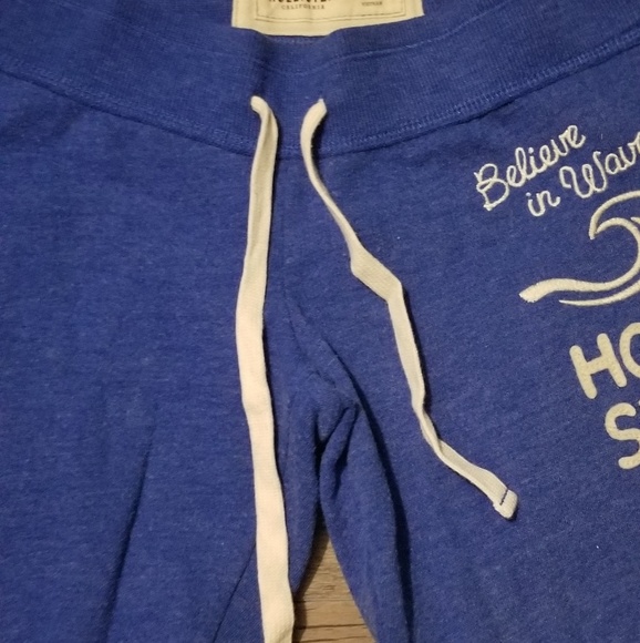 Womens XS Hollister blue sweat pants/joggers - Picture 3 of 3
